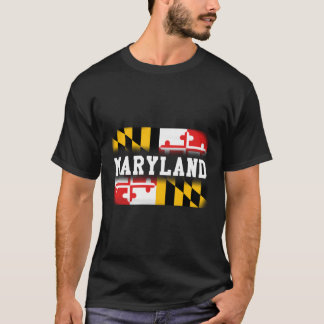 Camiseta Sinalizador do Estado de Maryland