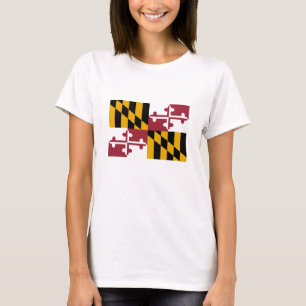 Camiseta Sinalizador do Estado de Maryland
