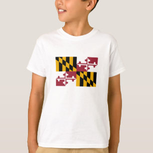 Camiseta Sinalizador do Estado de Maryland
