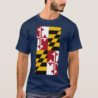 Camiseta Sinalizador do Estado de Maryland