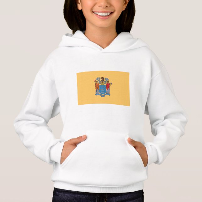 Camiseta Sinalizador do Estado de Nova Jersey (Frente)