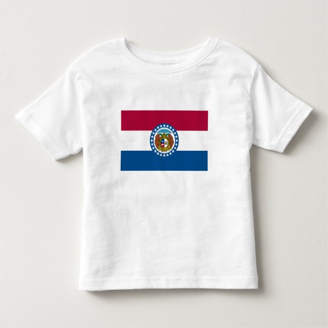 Camiseta Sinalizador do Estado do Missouri (Frente)