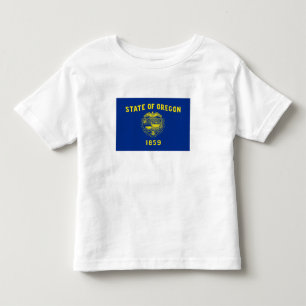 Camiseta Sinalizador do Estado do Oregon