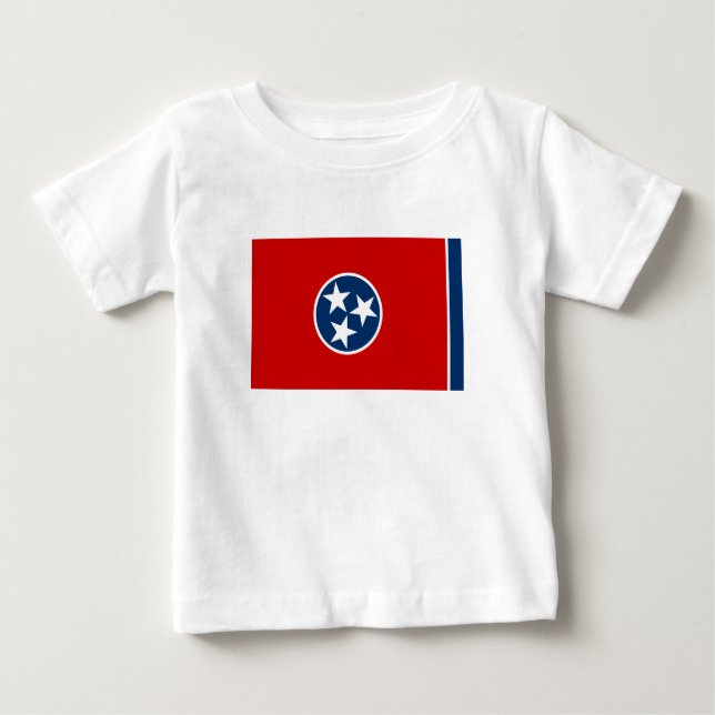 Camiseta Sinalizador do Estado do Tennessee (Frente)