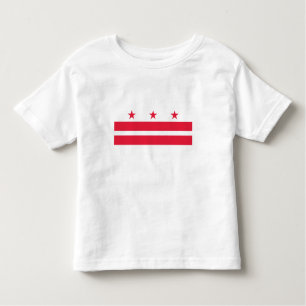 Camiseta Sinalizador do Estado Washington DC