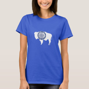 Camiseta Sinalizador do Estado Wyoming