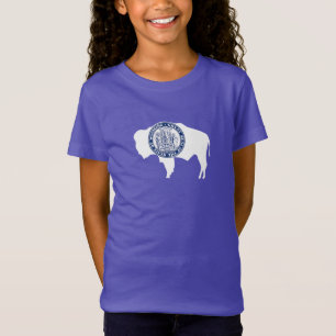 Camiseta Sinalizador do Estado Wyoming