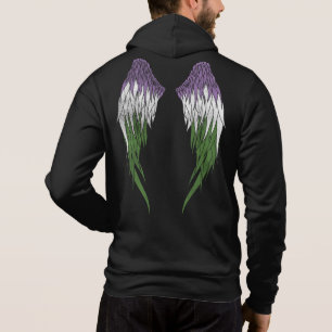 Camiseta Sinalizador do Genderqueer - Halo - Asas