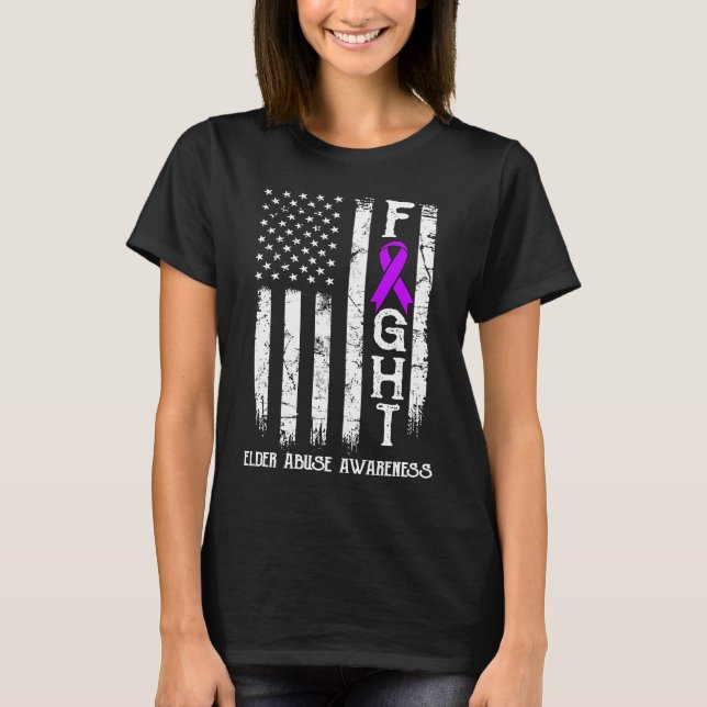 Camiseta Sinalizador do Guerreiro de Abuso Elder (Frente)