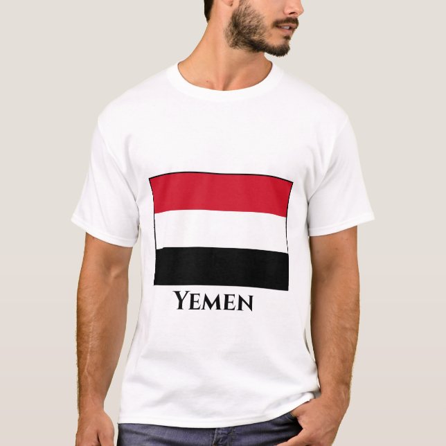 Camiseta Sinalizador do Iêmen (Frente)