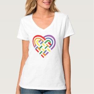 Camiseta Sinalizador do Oração LGBTQ+ Arco-Íris