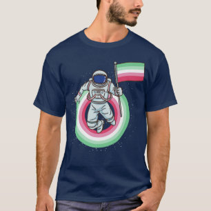 Camiseta Sinalizador do Orgulho Abroso Astronauta