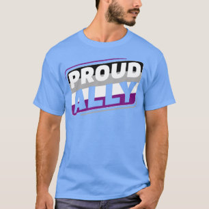 Camiseta Sinalizador do Orgulho Ace LGBT