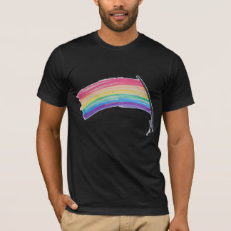 Camiseta Sinalizador do Orgulho Arco-Íris