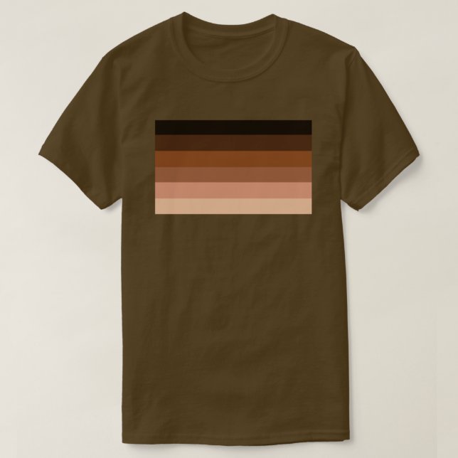 Camiseta Sinalizador do Orgulho BIPOC Anti-Racismo (Frente do Design)