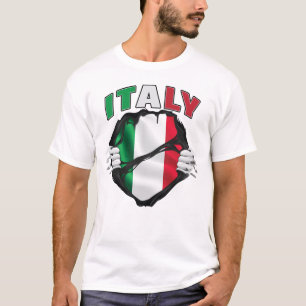 Camiseta Sinalizador do Orgulho da Itália