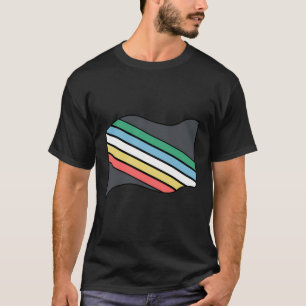 Camiseta Sinalizador do Orgulho de Deficiência Julho Apoian