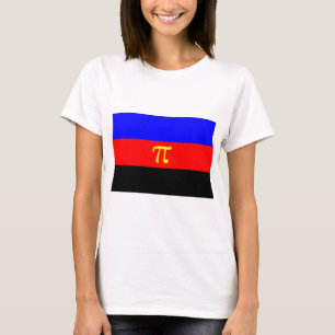 Camiseta Sinalizador do Orgulho de Poliamoria