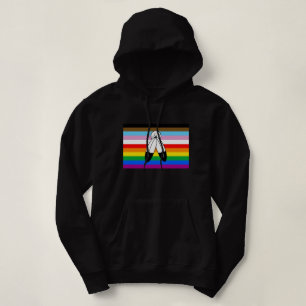 Camiseta Sinalizador do Orgulho de Progresso LGBTQ+ com Doi
