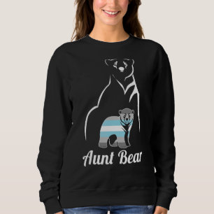 Camiseta Sinalizador do Orgulho Demigender da Tia Urso Demi
