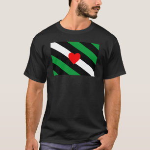 Camiseta Sinalizador do Orgulho Leather Boi