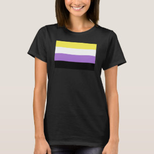 Camiseta Sinalizador do Orgulho Não Binário