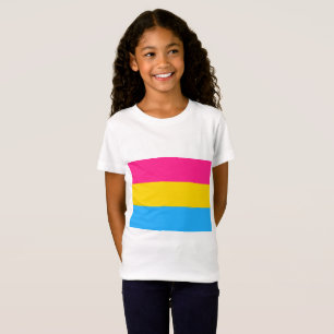 Camiseta Sinalizador do Orgulho Pansexual