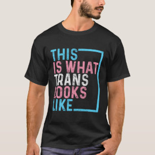 Camiseta Sinalizador do Orgulho Transgênero Lgbtq Este É O