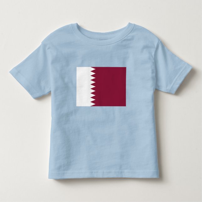 Camiseta Sinalizador do Qatar (Frente)