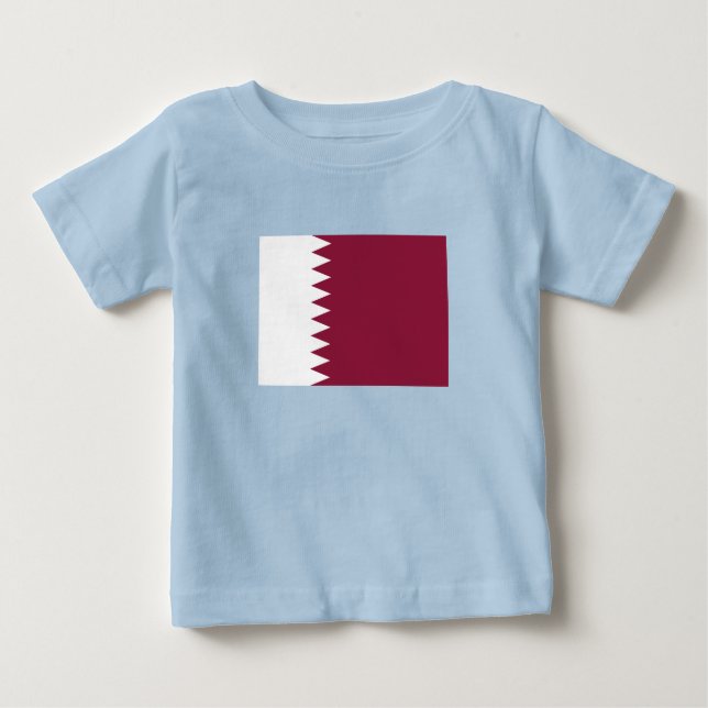 Camiseta Sinalizador do Qatar (Frente)