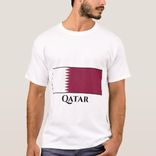 Camiseta Sinalizador do Qatar
