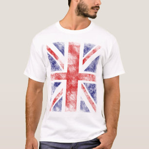 Camiseta Sinalizador do Reino Unido muito tendencioso