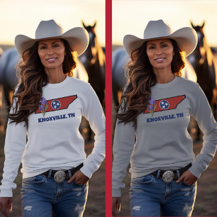 Camiseta Sinalizador do Tennessee e texto personalizado da