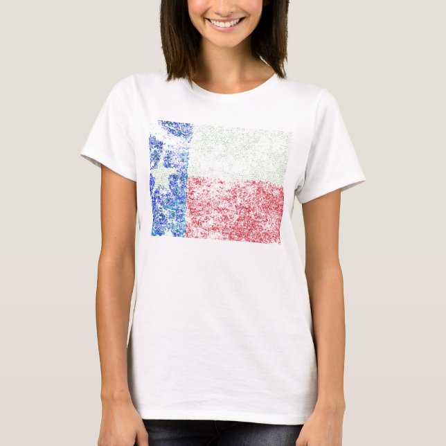Camiseta Sinalizador do Texas vestido (Frente)