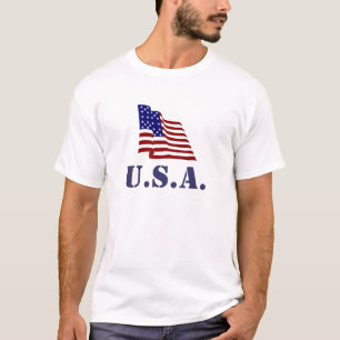 Camiseta Sinalizador dos EUA