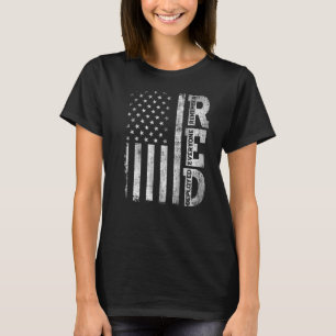 Camiseta Sinalizador dos EUA desapontado Lembre-se de todos