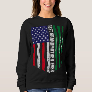 Camiseta Sinalizador dos EUA e bandeira da Arábia Saudita M