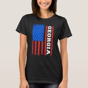 Camiseta Sinalizador dos EUA Geórgia