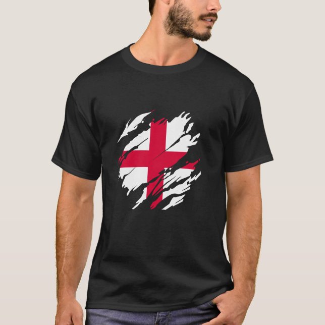 Camiseta Sinalizador ENG Ventiladores Ruas George Cross (Frente)