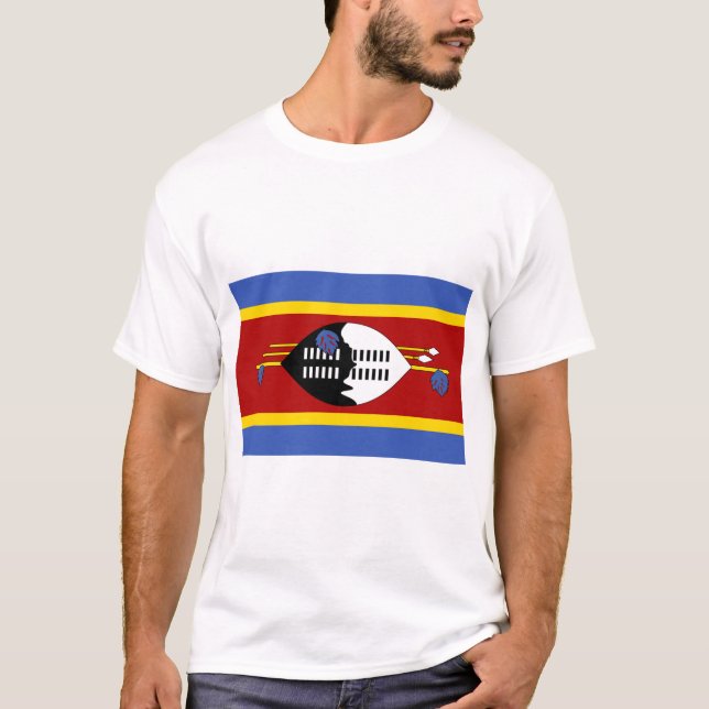 Camiseta Sinalizador Eswatini (Frente)