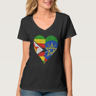 Camiseta Sinalizador Etíope do Zimbabué