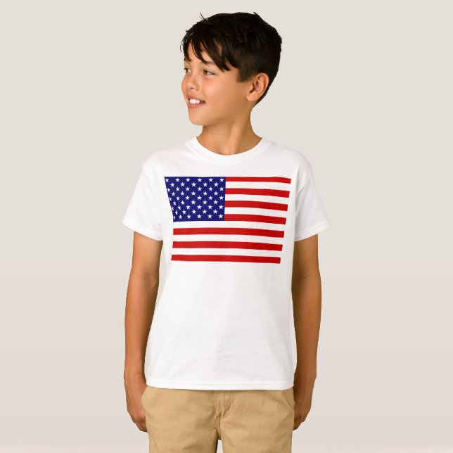 Camiseta Sinalizador EUA bct (Frente Completa)