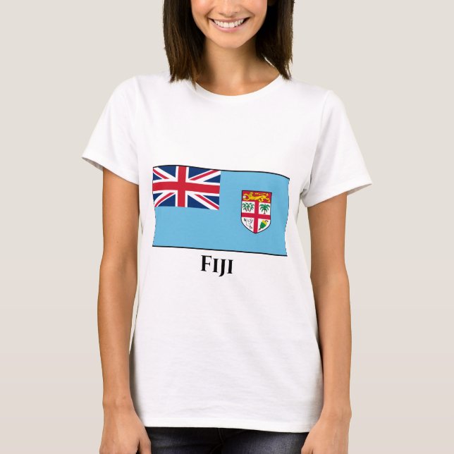 Camiseta Sinalizador Fiji (Frente)