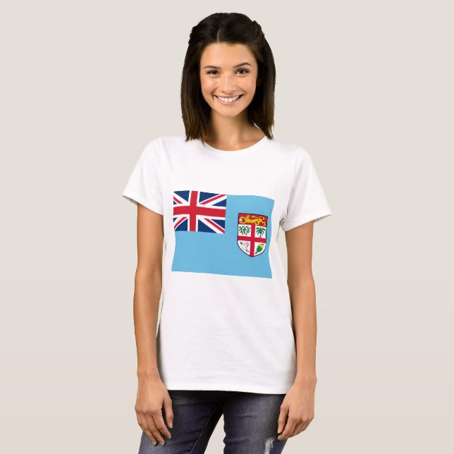 Camiseta Sinalizador Fiji (Frente Completa)