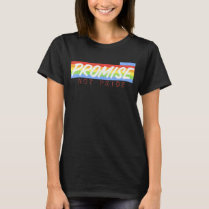 Camiseta Sinalizador Gay LGBT Promise Not Orgulho