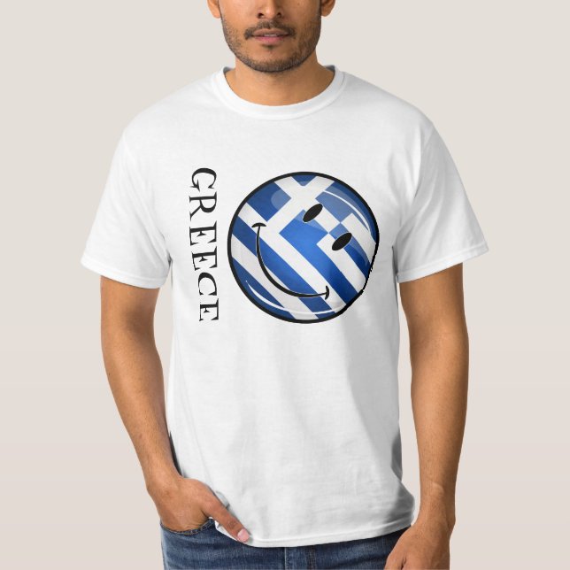 Camiseta Sinalizador Grego Sorridente (Frente)