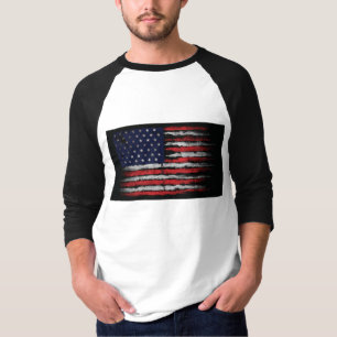 Camiseta Sinalizador Grunge U.S.A