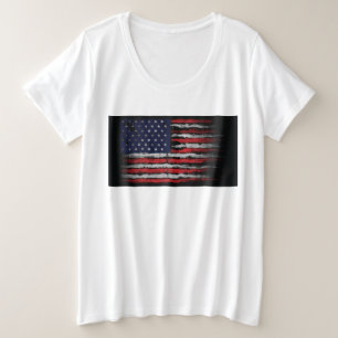 Camiseta Sinalizador Grunge U.S.A