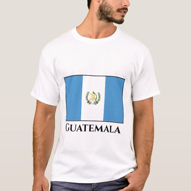 Camiseta Sinalizador Guatemala (Guatemala) (Frente)