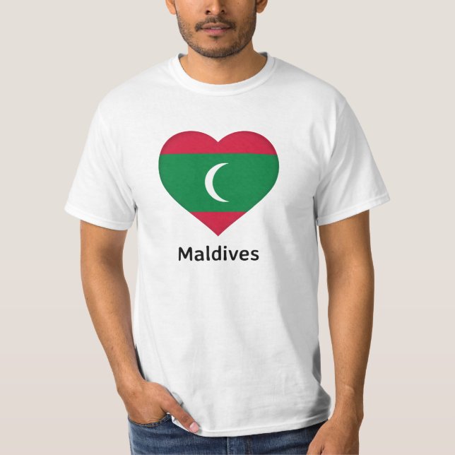 Camiseta Sinalizador Heart - Maldives (Frente)